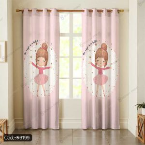 خرید وقینت پرده پانچ دخترانه کد 6199