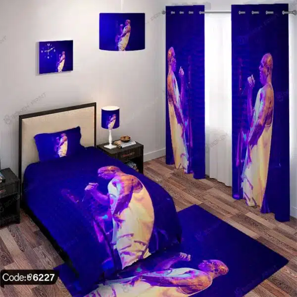 خرید وقیمت ست اتاق خواب اکسسوری طرح تتلو کد 6227