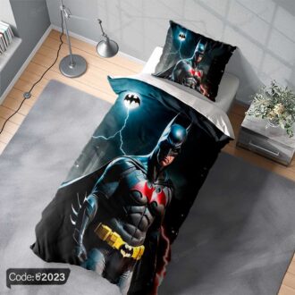 روتختی طرح بتمن | Batman کد 2023 برای دکوراسیون اتاق طرفداران ابرقهرمان‌ها.