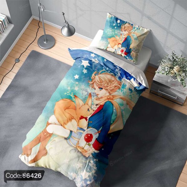 روتختی طرح انیمه شاهزاده کوچولو کد 6426، روتختی با طراحی شگفت‌انگیز و دل‌فریب از شخصیت شاهزاده کوچولو که به اتاق شما زیبایی و آرامش می‌بخشد.