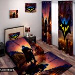 ست اتاق خواب اکسسوری طرح بتمن Batman کد 6504، ایده‌آل برای دکوراسیون مدرن و هیجان‌انگیز کودکان