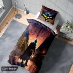 روتختی طرح بتمن Batman کد 6504 با طراحی جذاب مناسب اتاق کودک و نوجوان