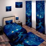 ست اتاق خواب اکسسوری نقاشی ونگوک شب‌های پرستاره، دکوراسیونی هنری و لوکس برای فضای خواب شما