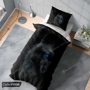 "روتختی طرح گرگ کد 1006 – طراحی طبیعی و وحشی با تصویر گرگ، آماده ارسال فوری"