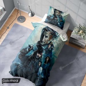 "روتختی طرح جک اسپارو دزدان دریایی کارائیب کد 1013 – طراحی ماجراجویانه و سینمایی، آماده ارسال فوری.