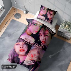 "روتختی طرح بلک پینک Black Pink کد 1024 – طراحی اختصاصی برای طرفداران بلک‌پینک، آماده ارسال فوری"