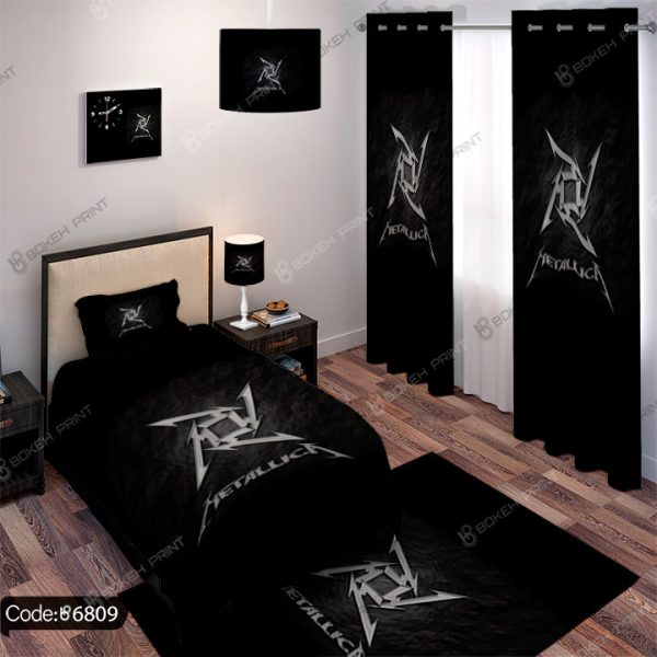 خرید آنلاین روتختی طرح متالیکا کد 6809