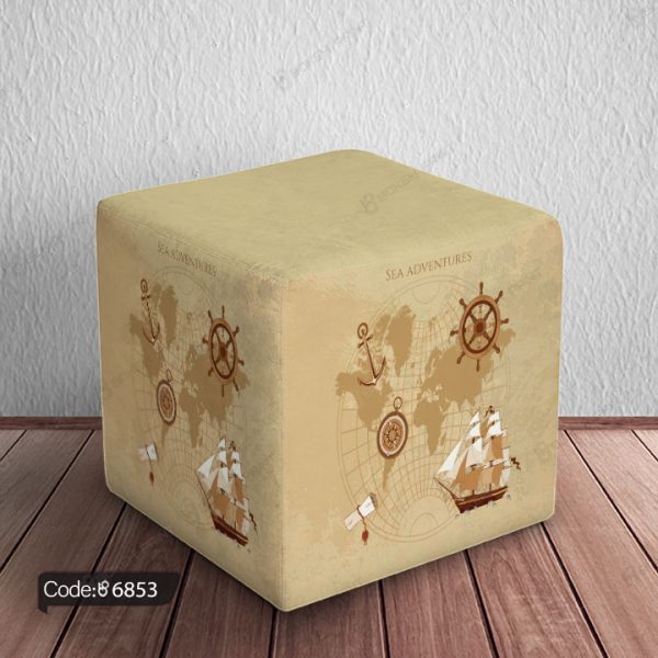 پاف طرح سکان و کشتی کد 6853 با طراحی دریایی خاص